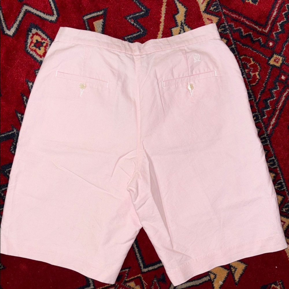 Tommy Hilfiger size 8 pink linen Women's shorts - Picture 7 of 8